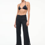 Piha Linen Pant Black