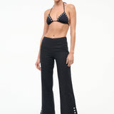 Piha Linen Pant Black