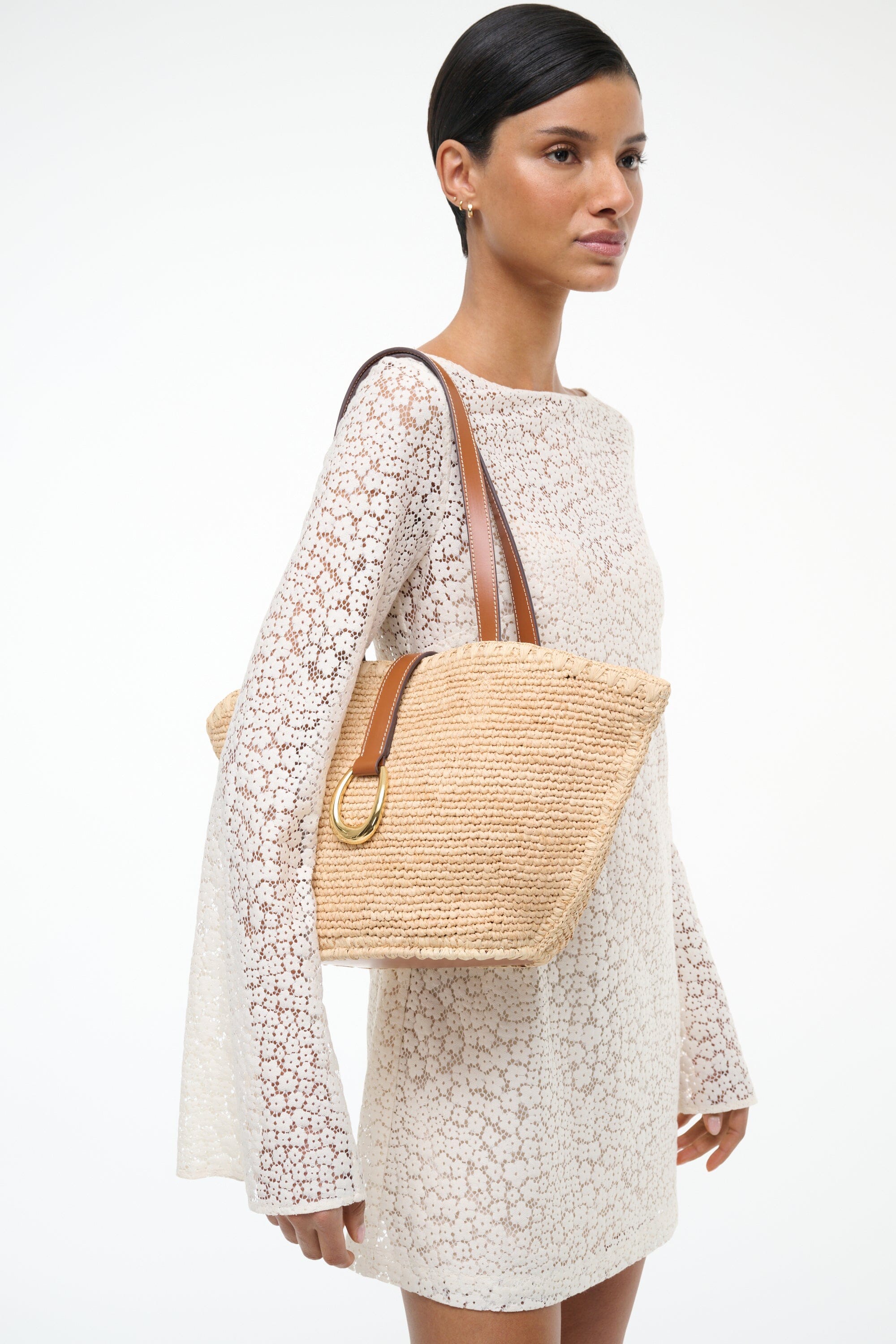 Vista Raffia Tote