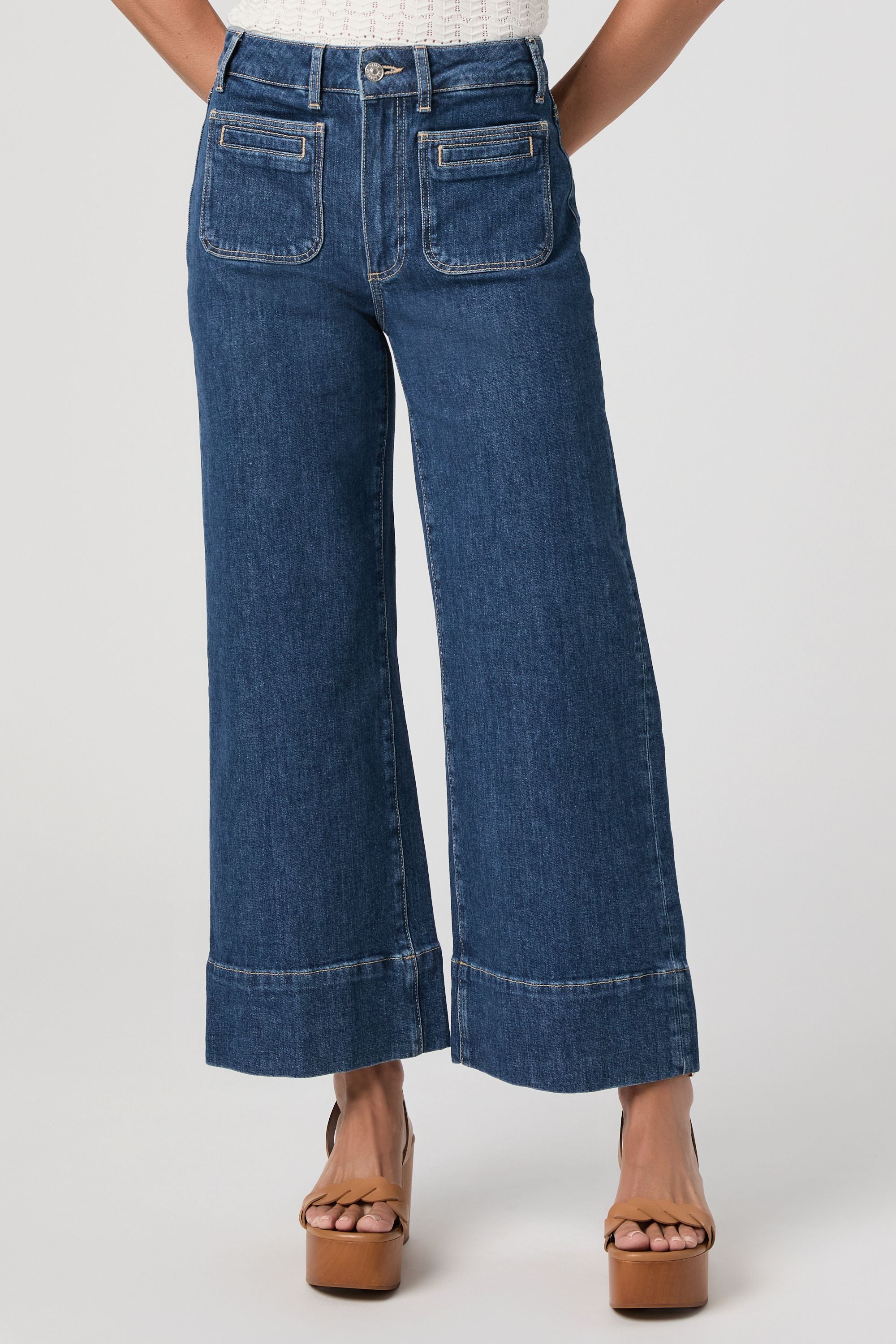 Anessa W/ Vintage Welt Patch Pockets + Wide Hem - Navigator