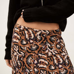 Onintia Midi Skirt Ocre