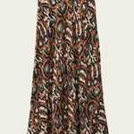 Onintia Midi Skirt Ocre