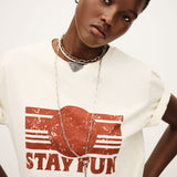 T-shirt Reese Ecru