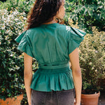 Madelyn Top Foliage Green