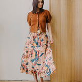 Nolan Skirt Aster Harvest Print
