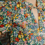 Edith Short Sleeve Dress Cottage Garden Liberty Print