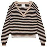 Crop Stripe Vee