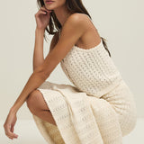 Lexa Sweater Skirt Cloud