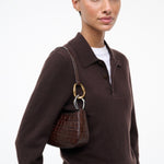 Ollie Bag Espresso Croco