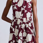 Arte Tank Dress Paz Floral Fig