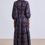 Trinidad Maxi Dress Camille Floral Navy