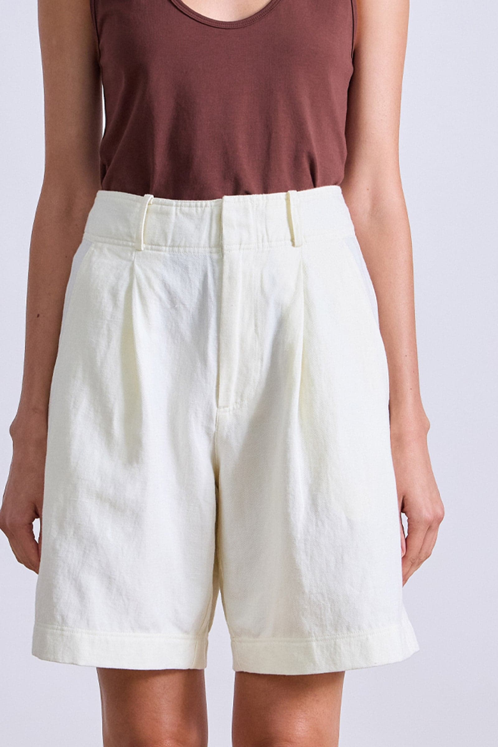 Bari Midi Short Cream