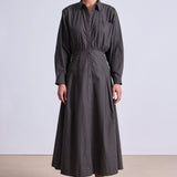 Pietra Maxi Shirt Dress Deep Olive