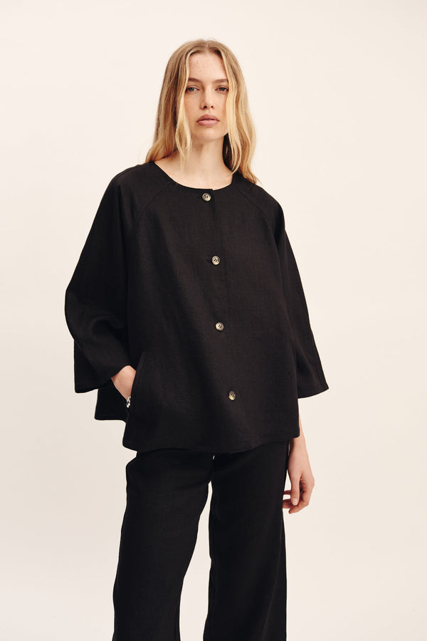 Olivia Blouse Black