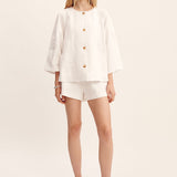 Olivia Blouse Ivory