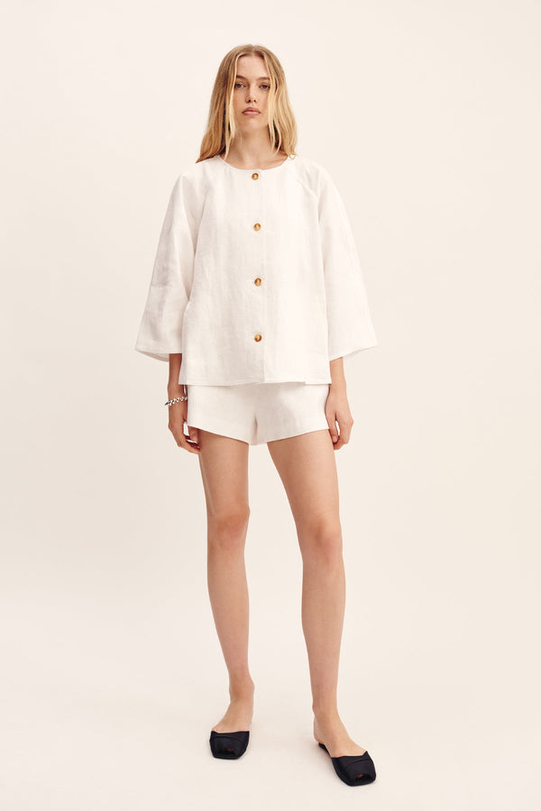 Olivia Blouse Ivory