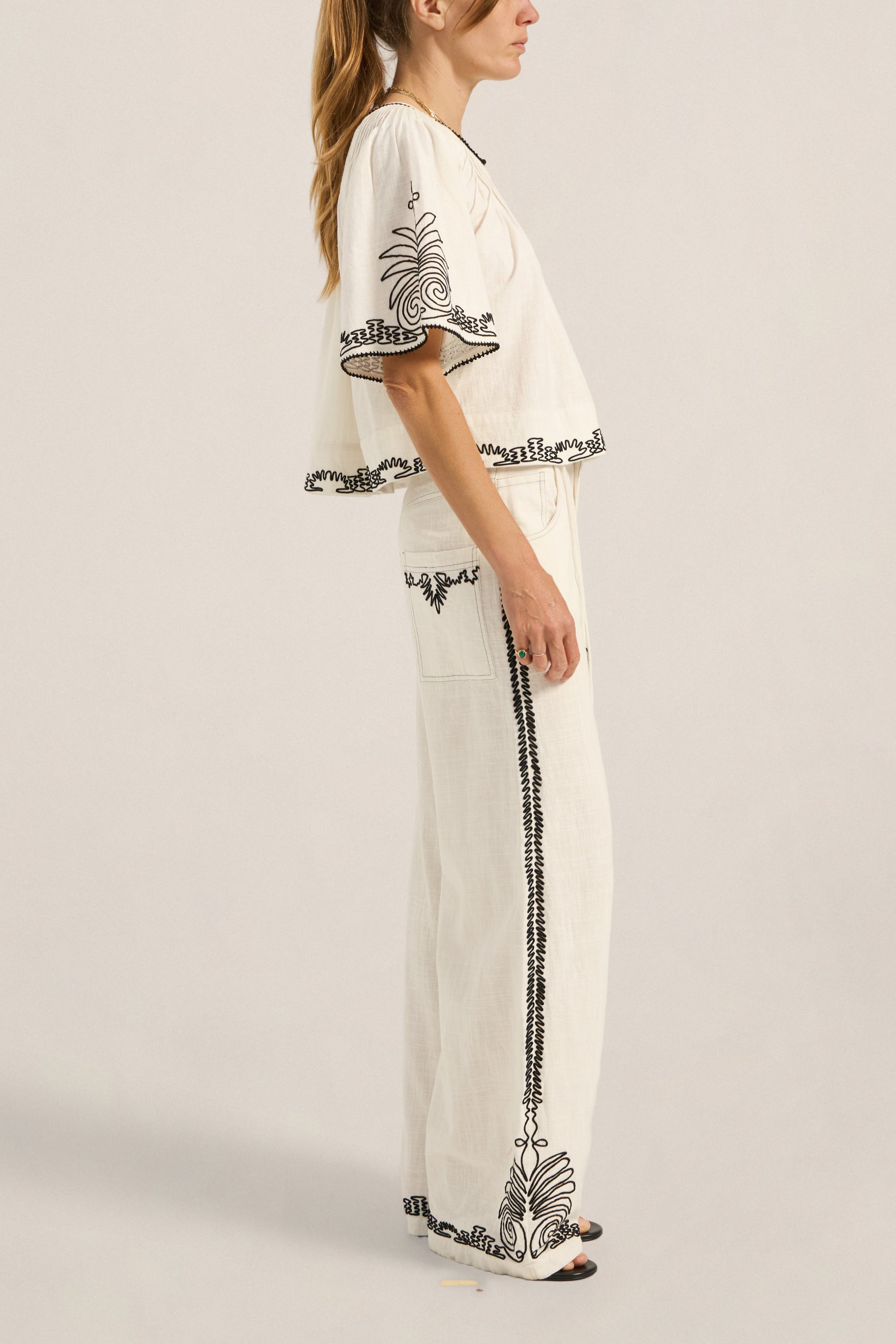 Calliope Top - Dori Embroidery