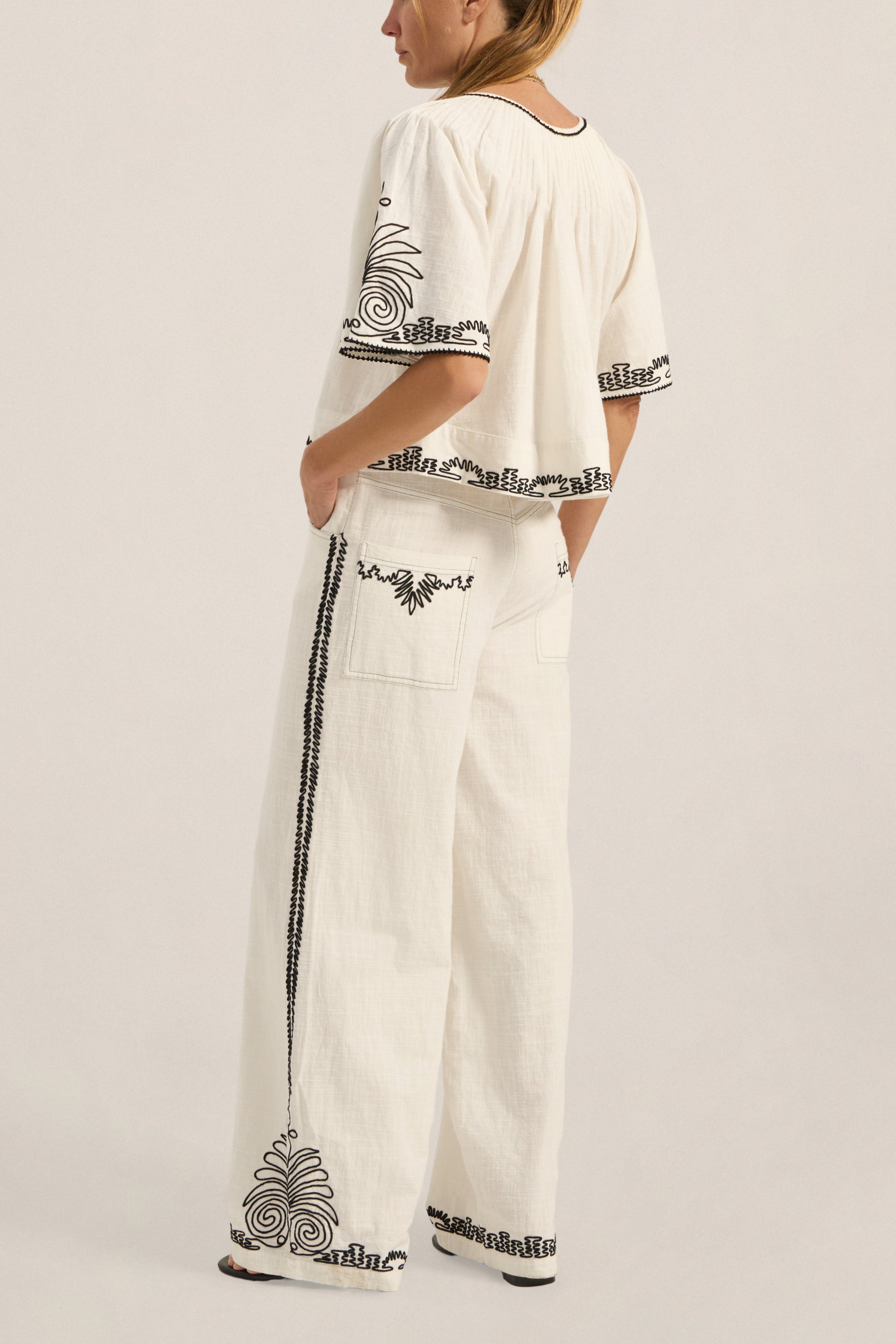 Calliope Top - Dori Embroidery