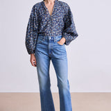 Anfa Shirred Top Gia Ditsy