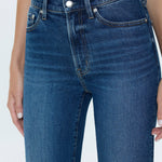 Charlie High Rise Straight Ankle Jean
