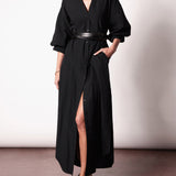 The Kate Maxi Dress Black Onyx