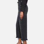 The Bubble Crop Limitless Raw Fray