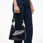 Cuff Shoulder Bag Black