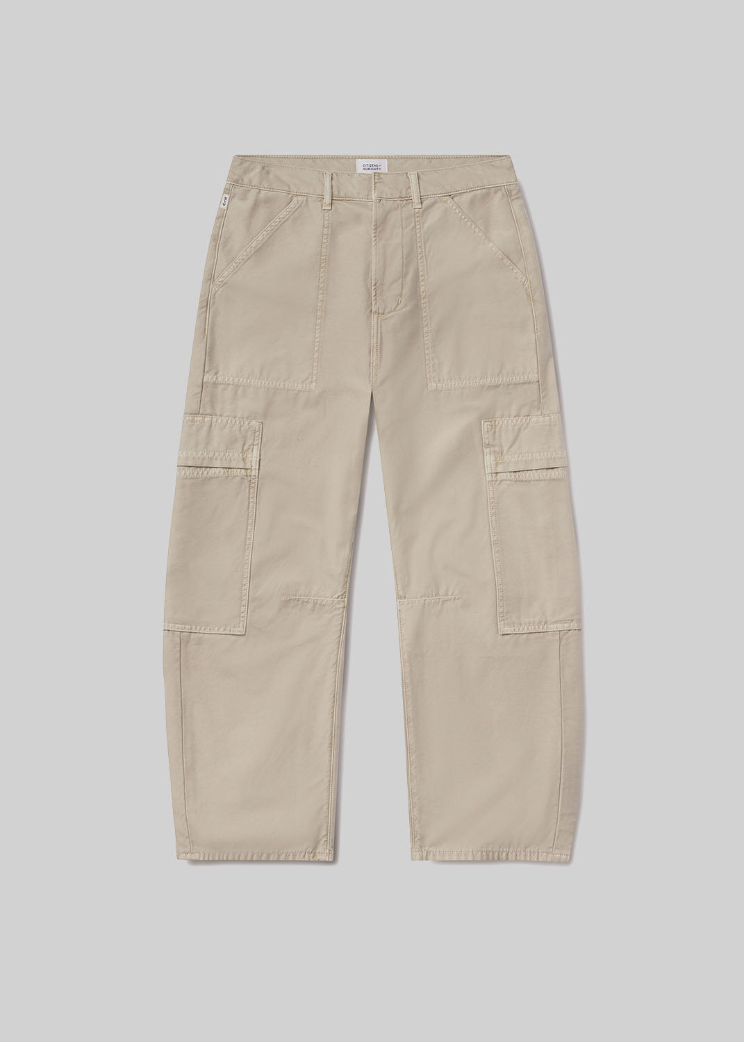 Marcelle Low Slung Cargo Burnished Quartz (Khaki)