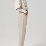 Marcelle Low Slung Cargo Burnished Quartz (Khaki)