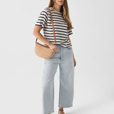 Goldie Tee Azure Stripe
