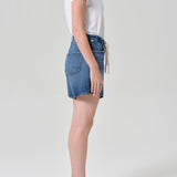 Brynn Drawstring Denim Short Avant Dark Indigo