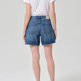 Brynn Drawstring Denim Short Avant Dark Indigo