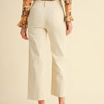 Ginny Straight Leg Pant Eggshell