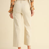 Ginny Straight Leg Pant Eggshell