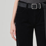 Annina 30 Zip Fly Straight Leg Corduroy Black