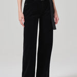 Annina 30 Zip Fly Straight Leg Corduroy Black