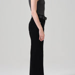 Annina 30 Zip Fly Straight Leg Corduroy Black