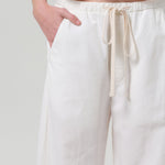 Aurora Pull On Linen Pant Cream