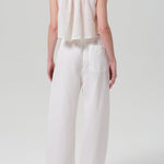 Aurora Pull On Linen Pant Cream