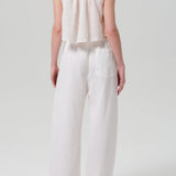 Aurora Pull On Linen Pant Cream