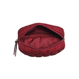 Cloud Nine - Puffer Cosmetic & Travel Organizer Pouch: Denim