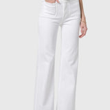 Kimberly Patch Pocket Flare Soft White
