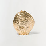 Cove Shell Clutch Gold