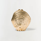 Cove Shell Clutch Gold