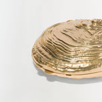 Cove Shell Clutch Gold