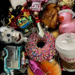 Pink Sprinkles Donut Ornament