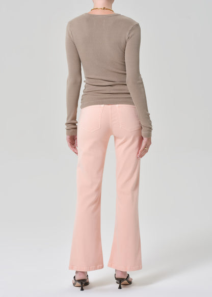 Goldie Kick Flare Pant Melon Creme