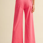 Ginny Straight Leg Pant Berry Pink
