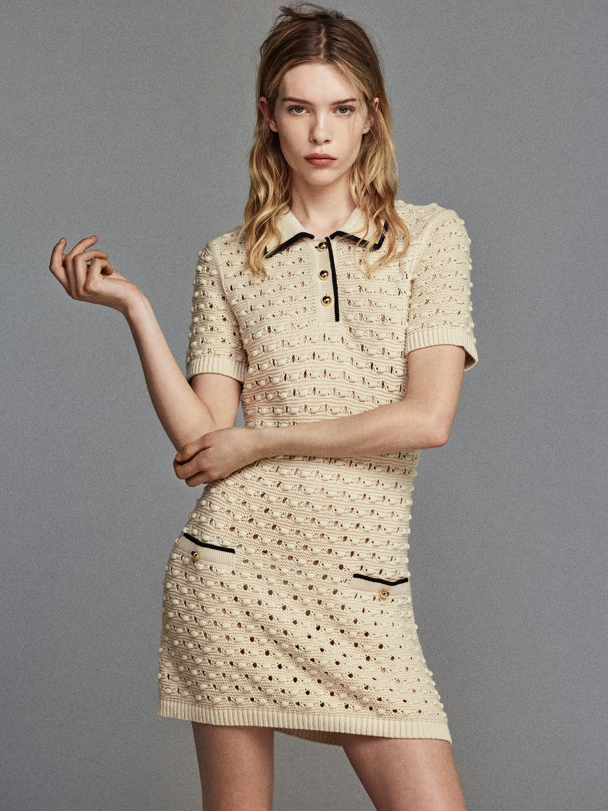 The Bauble Dress Cream