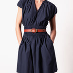 Mina Short Dress Navy